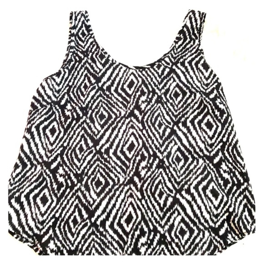 Aztec print top